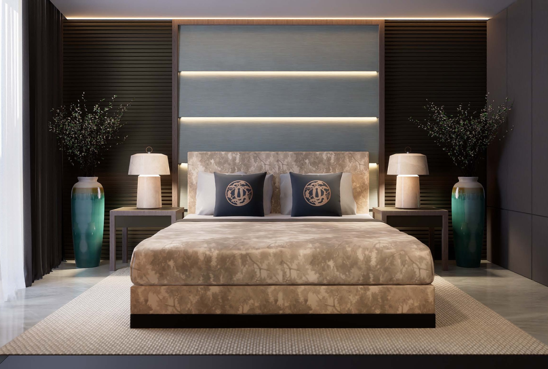 Armani Casa Bedroom