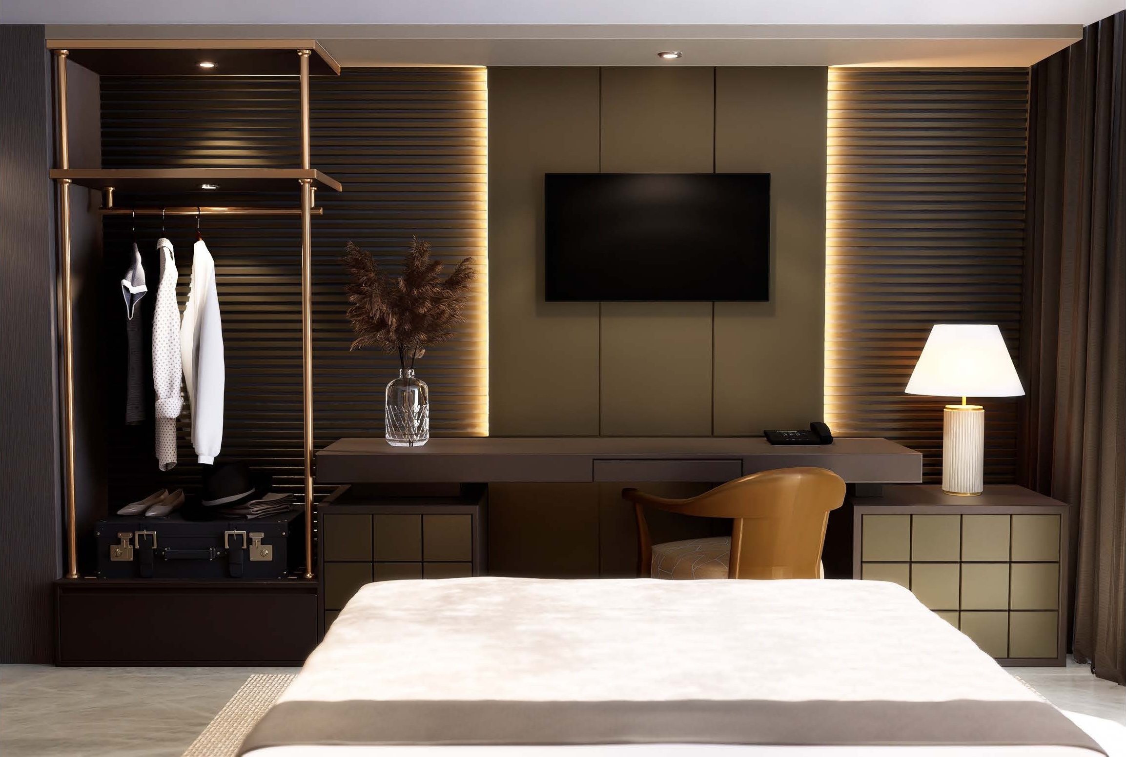 Armani Casa Bedroom