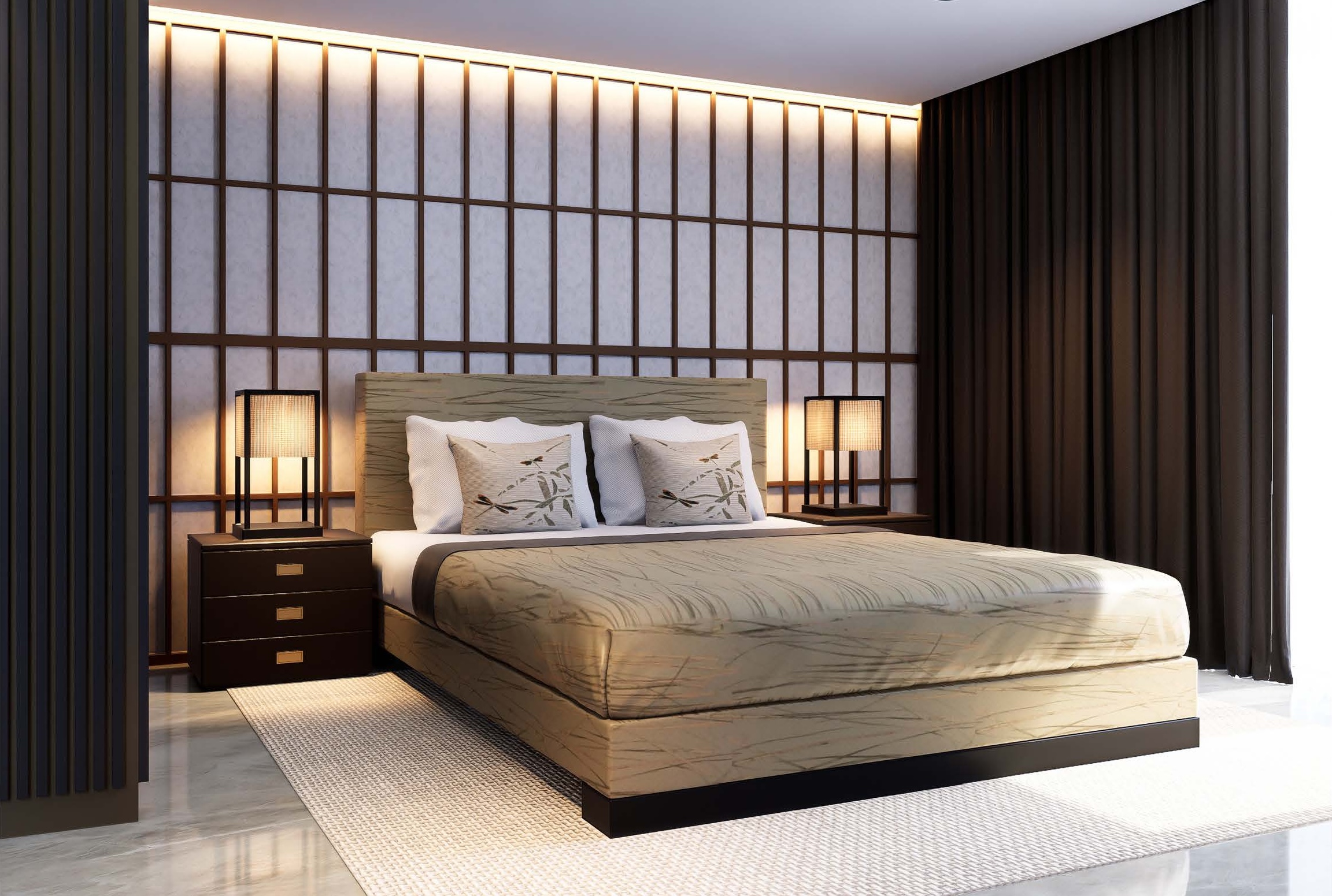 Armani Casa Bedroom