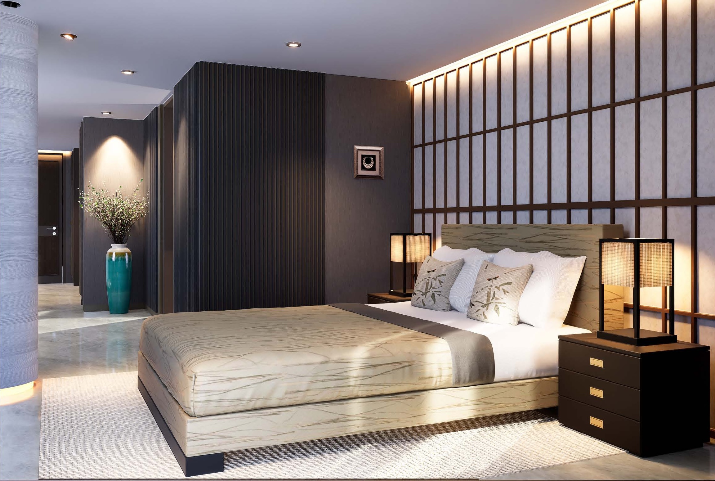 Armani Casa Bedroom
